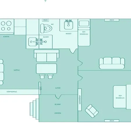 Grafit Vendeghaz Ferienhaus